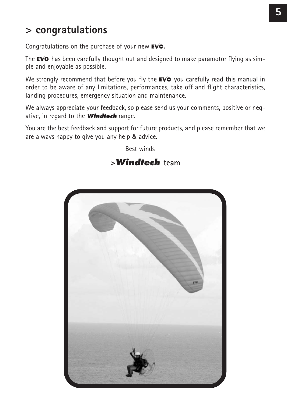 Windtech evo User Manual | Page 5 / 28