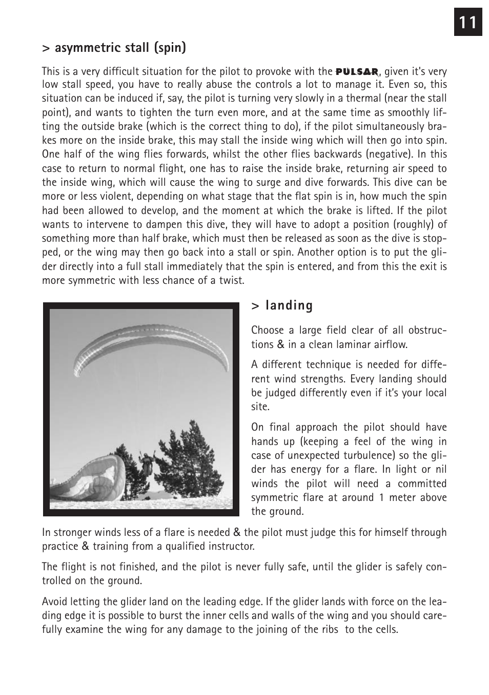 Windtech pulsar User Manual | Page 11 / 24