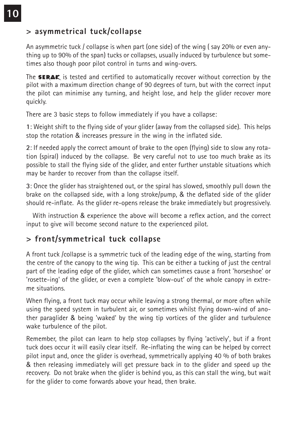 Windtech serak User Manual | Page 10 / 24