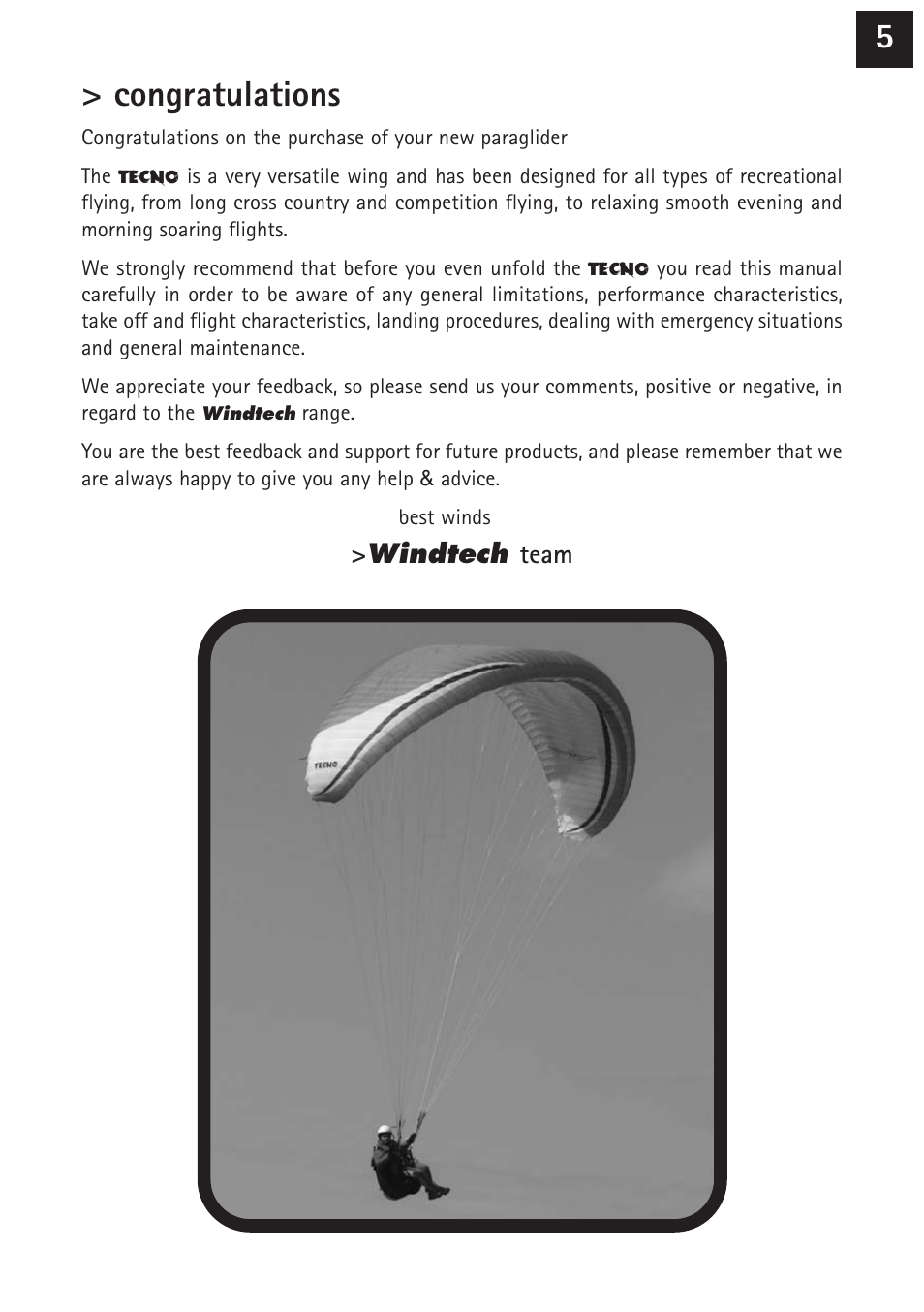 Windtech tecno User Manual | Page 5 / 24