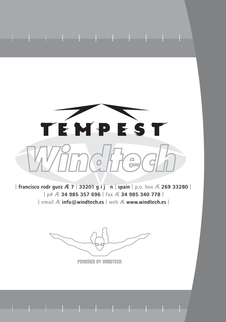 Windtech tempest User Manual | Page 24 / 24