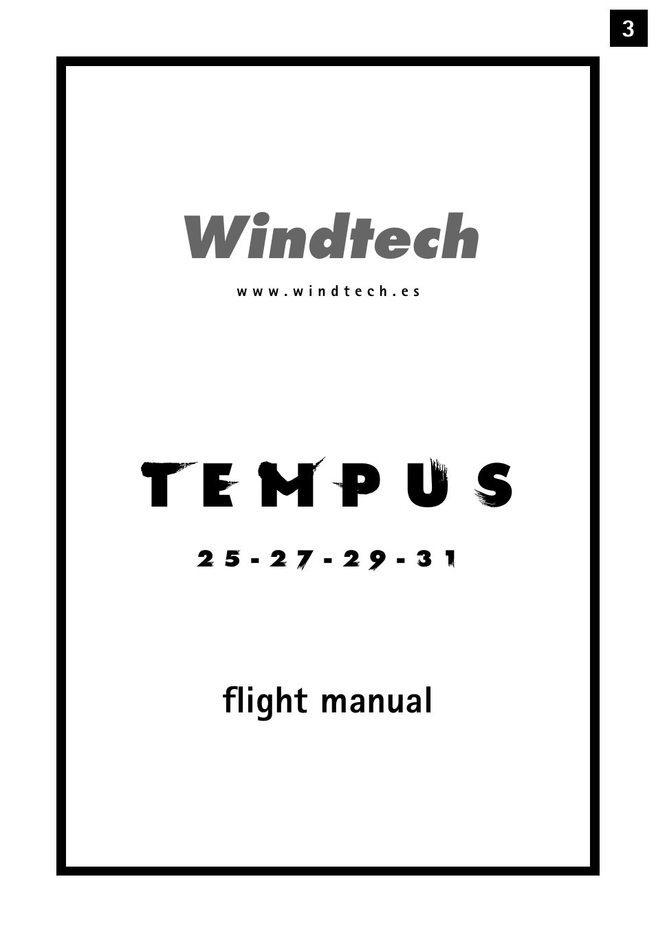Windtech | Windtech tempus User Manual | Page 3 / 24