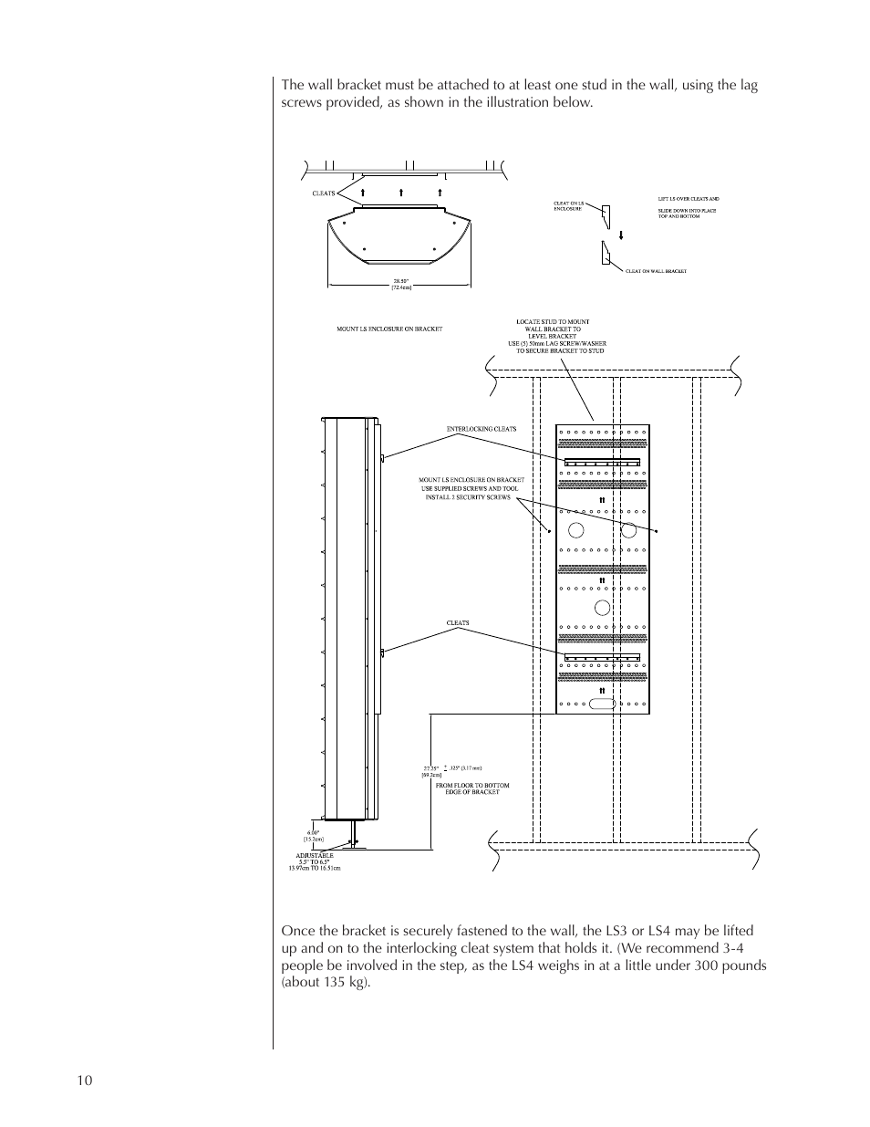 Wisdom Audio Wisdom Series LS3/4 User Manual | Page 10 / 26