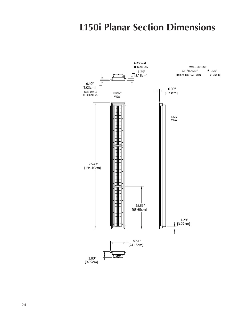Wisdom Audio Sage Series L150 User Manual | Page 24 / 28