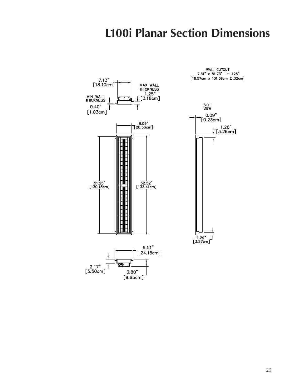 Wisdom Audio Sage Series L100 User Manual | Page 25 / 28