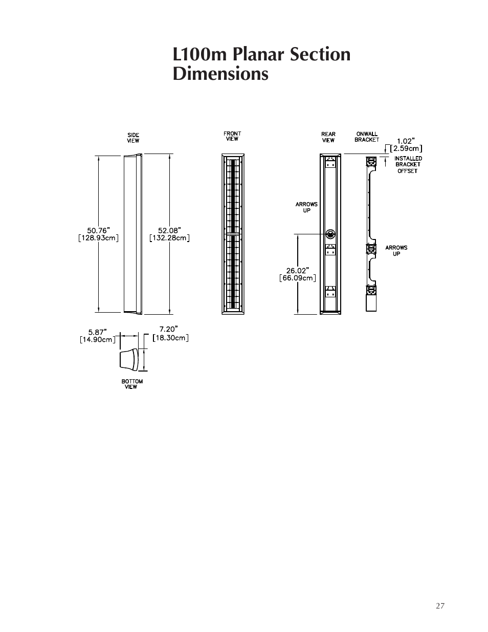 Wisdom Audio Sage Series L100 User Manual | Page 27 / 28