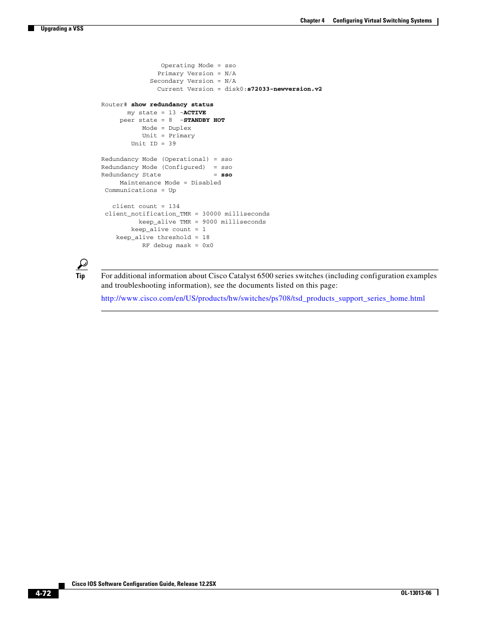 Cisco 6500 User Manual | Page 72 / 72