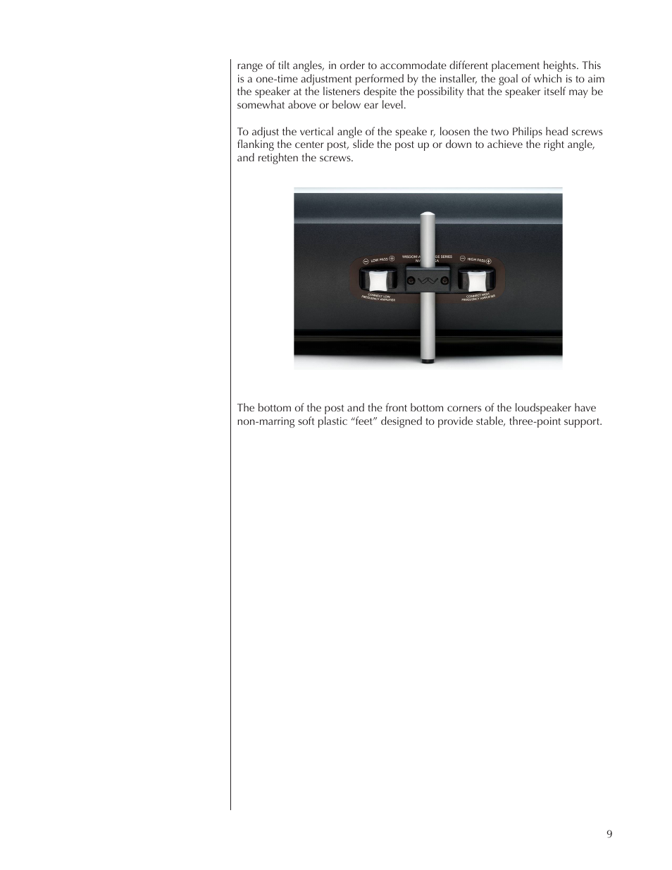 Wisdom Audio Sage Series C20 User Manual | Page 9 / 30