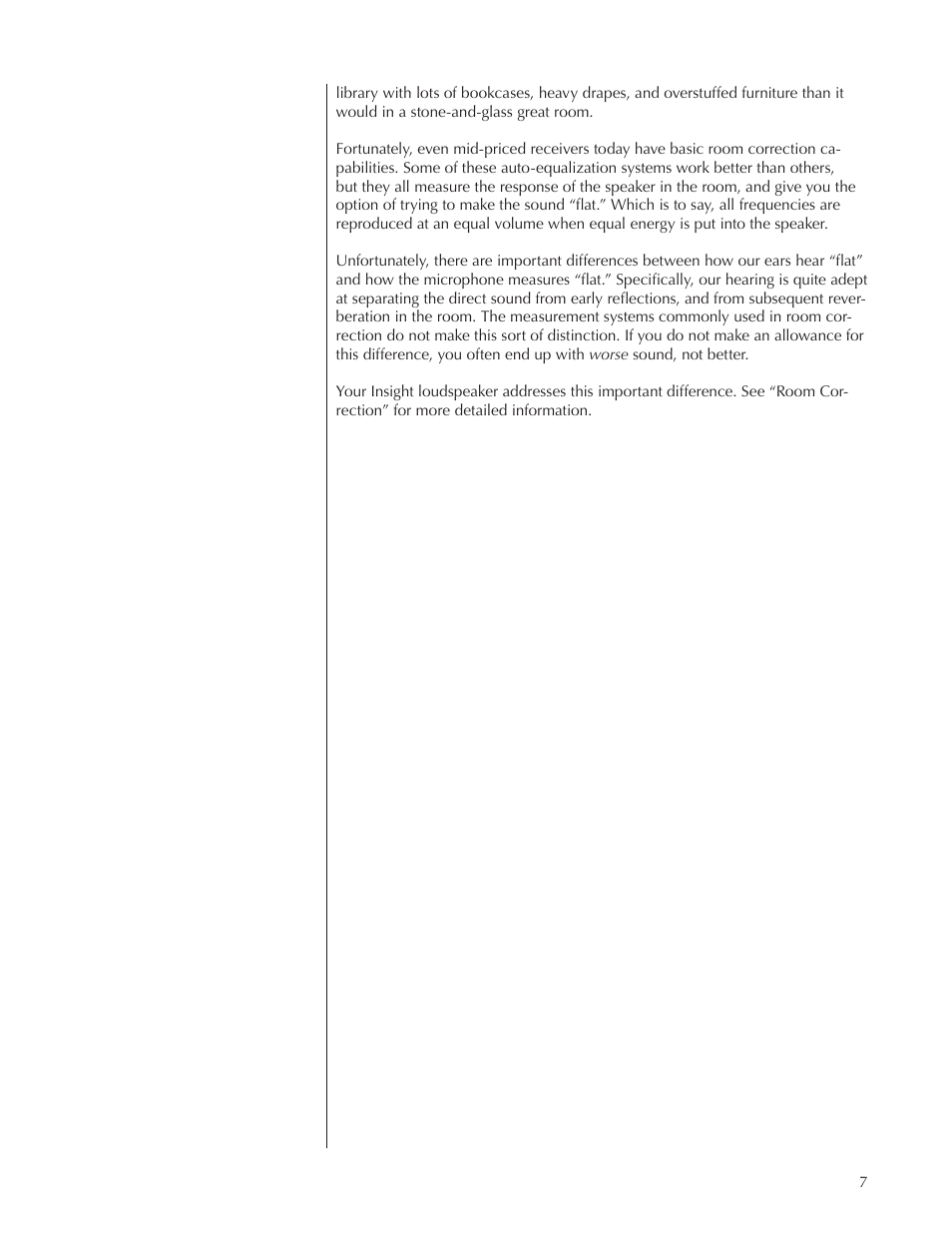 Wisdom Audio Insight Series P4i User Manual | Page 7 / 18