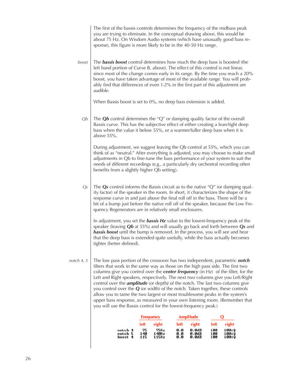 Wisdom Audio DCAB-1 User Manual | Page 26 / 42