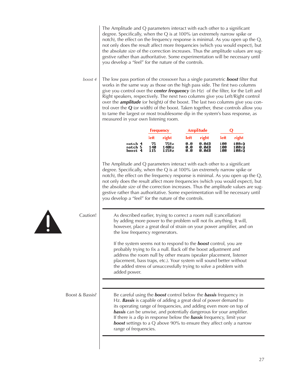 Wisdom Audio DCAB-1 User Manual | Page 27 / 42