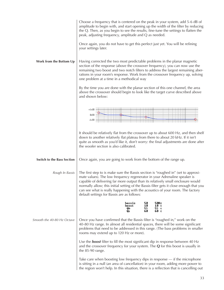 Wisdom Audio DCAB-1 User Manual | Page 33 / 42