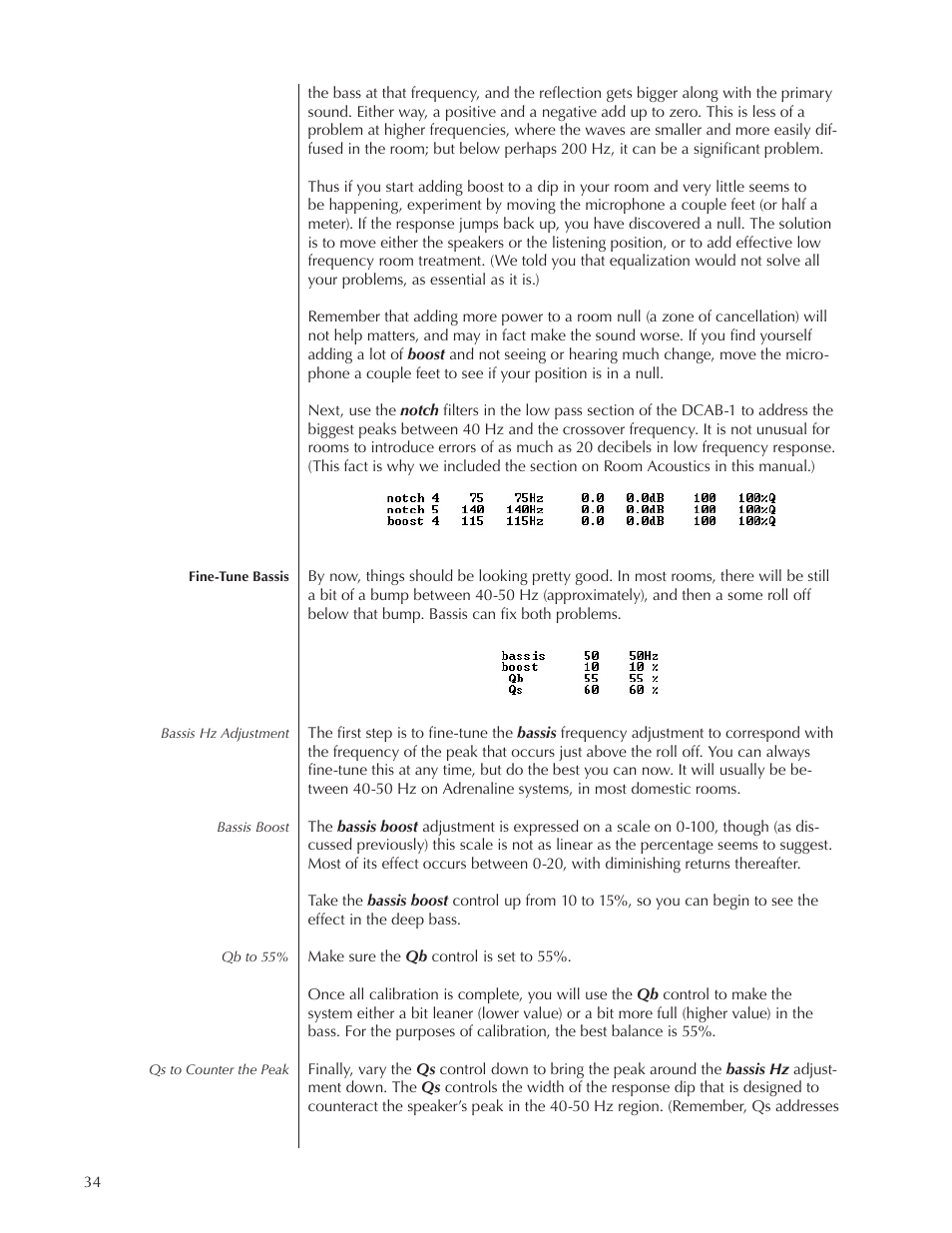 Wisdom Audio DCAB-1 User Manual | Page 34 / 42