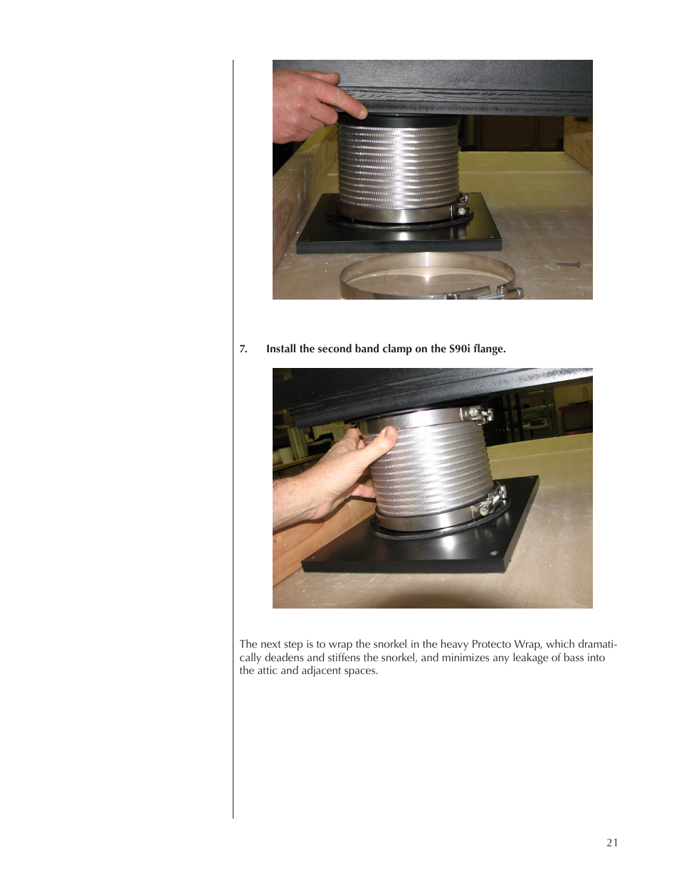 Wisdom Audio Series S90i User Manual | Page 21 / 36