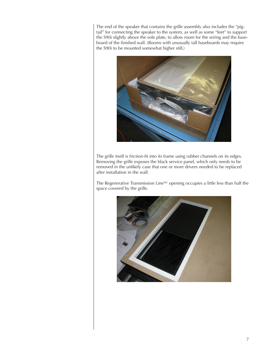 Wisdom Audio Series S90i User Manual | Page 7 / 36