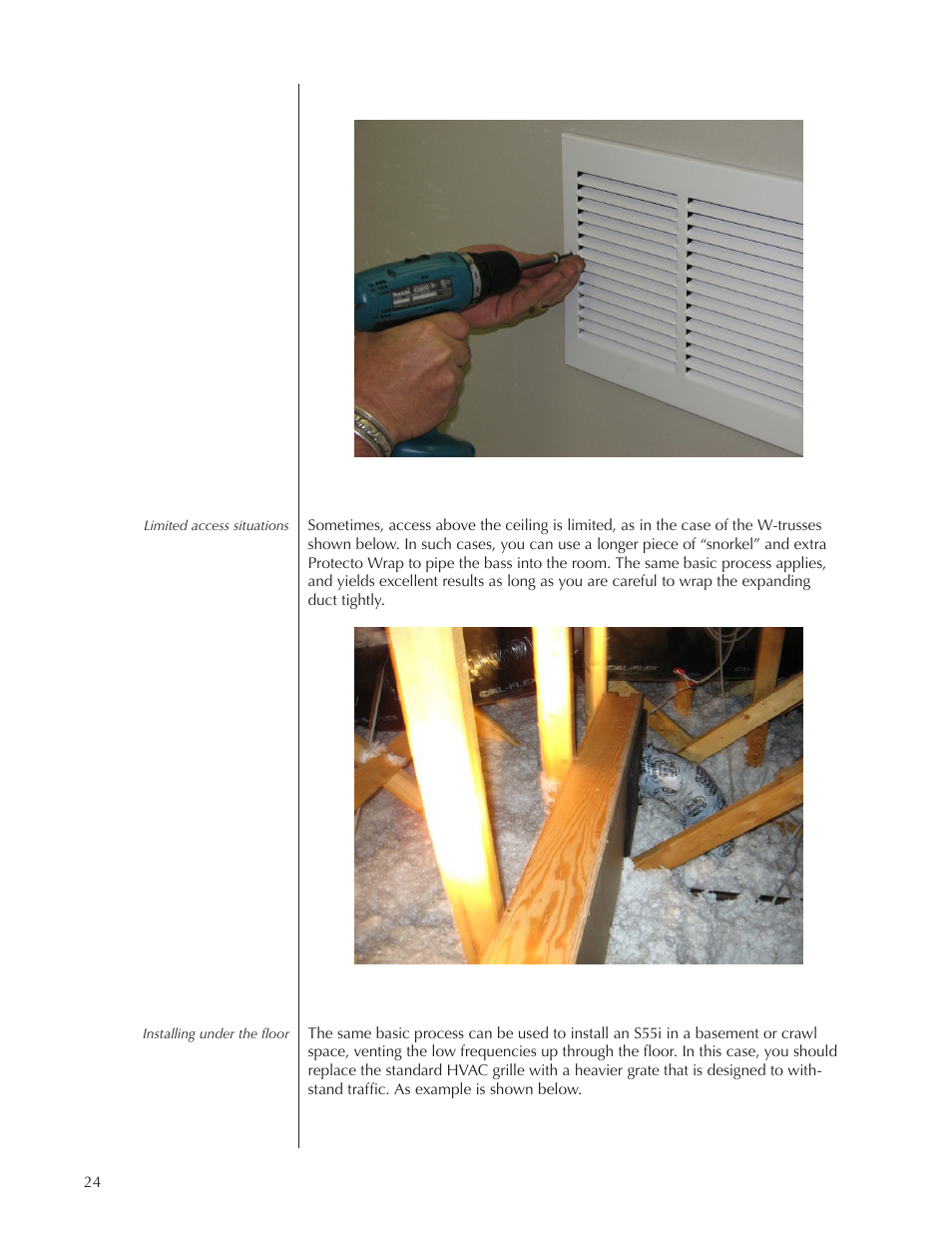 Wisdom Audio Series S55i User Manual | Page 24 / 32