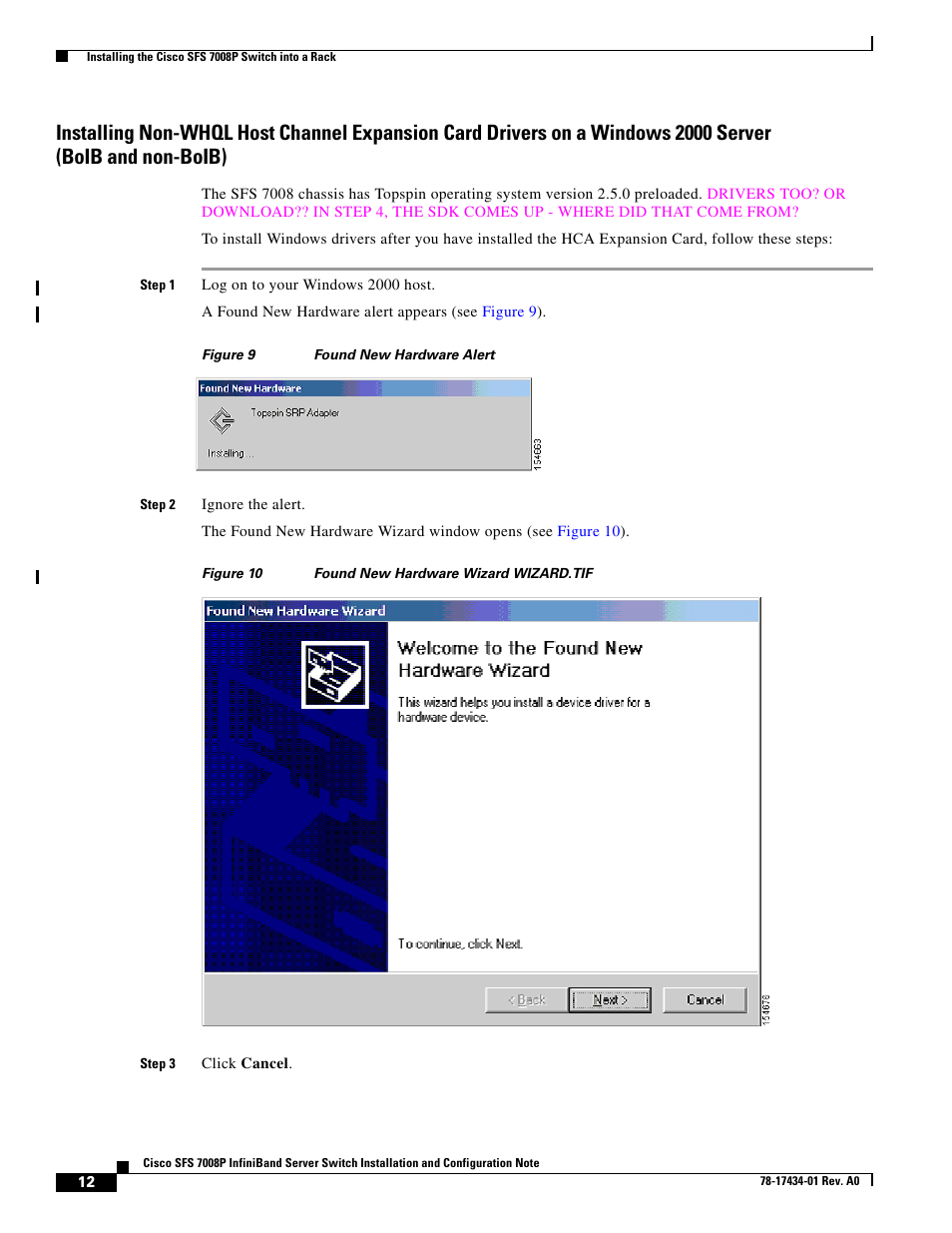 Cisco SFS 7008P User Manual | Page 12 / 34