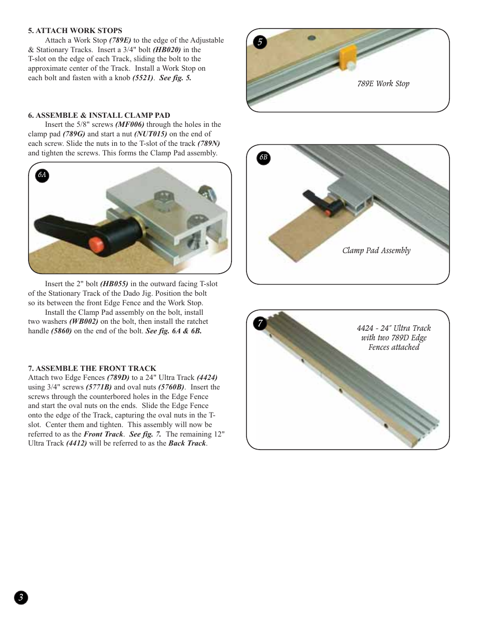 Woodhaven 789XL: Dado Jig User Manual | Page 4 / 8