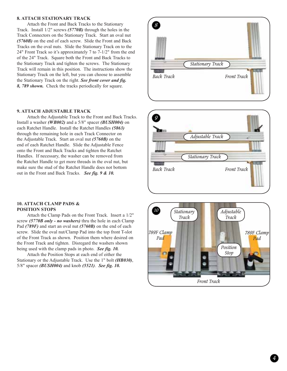 Woodhaven 789XL: Dado Jig User Manual | Page 5 / 8