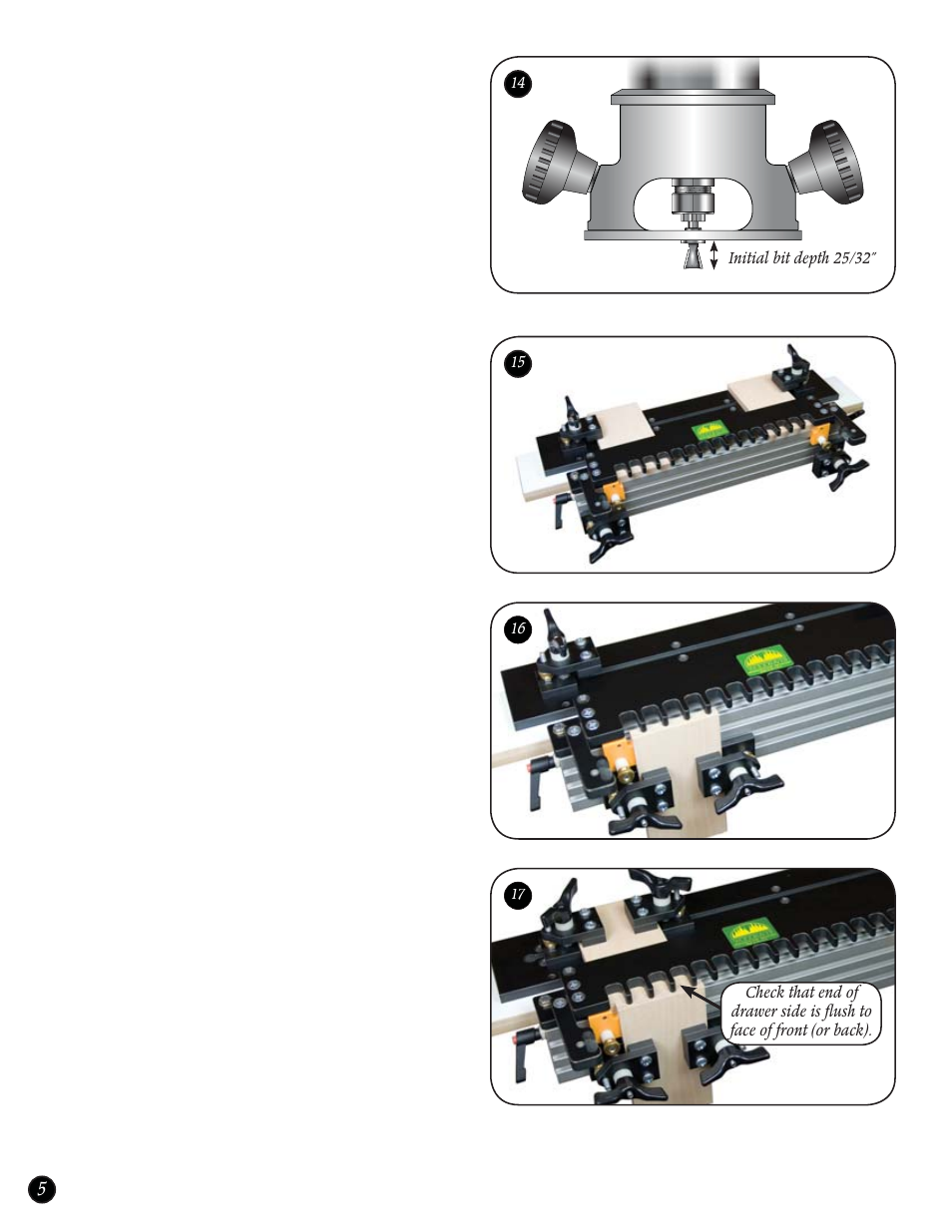 Woodhaven 7600-7603: Dovetail Jigs User Manual | Page 6 / 6