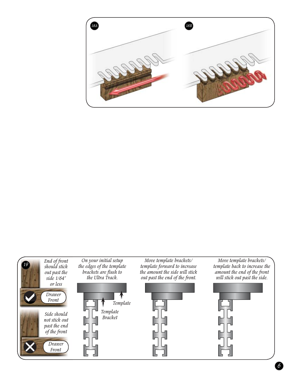 Woodhaven 7600-7603: Dovetail Jigs User Manual | Page 2 / 7