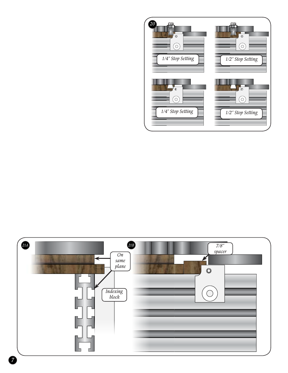 Woodhaven 7600-7603: Dovetail Jigs User Manual | Page 3 / 7