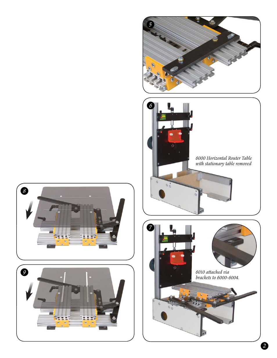 Woodhaven 6010: HD Mortise Table User Manual | Page 3 / 4