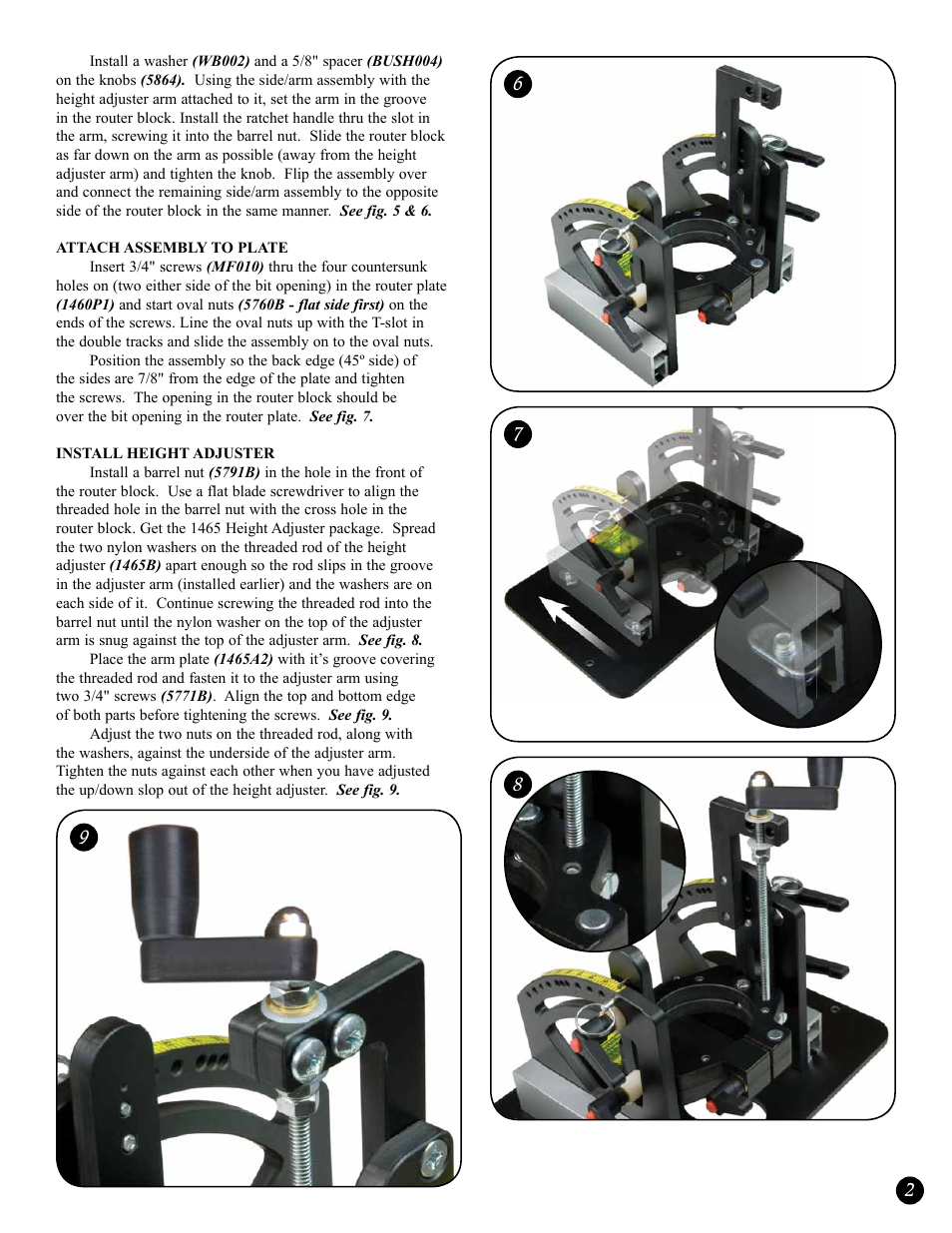 Woodhaven 1461-1463: Mini Angle Ease User Manual | Page 3 / 4