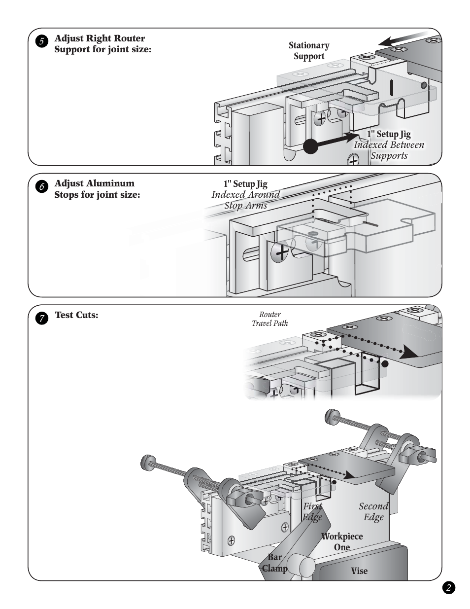 Woodhaven 4556: Portable Box Joint Jig User Manual | Page 3 / 4