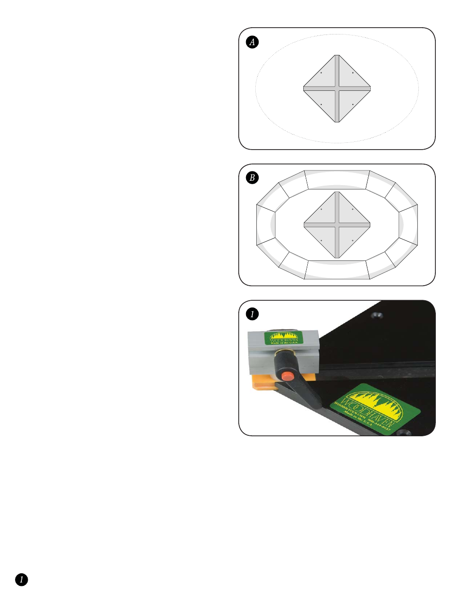 Woodhaven 3220: Oval Jig User Manual | Page 2 / 4