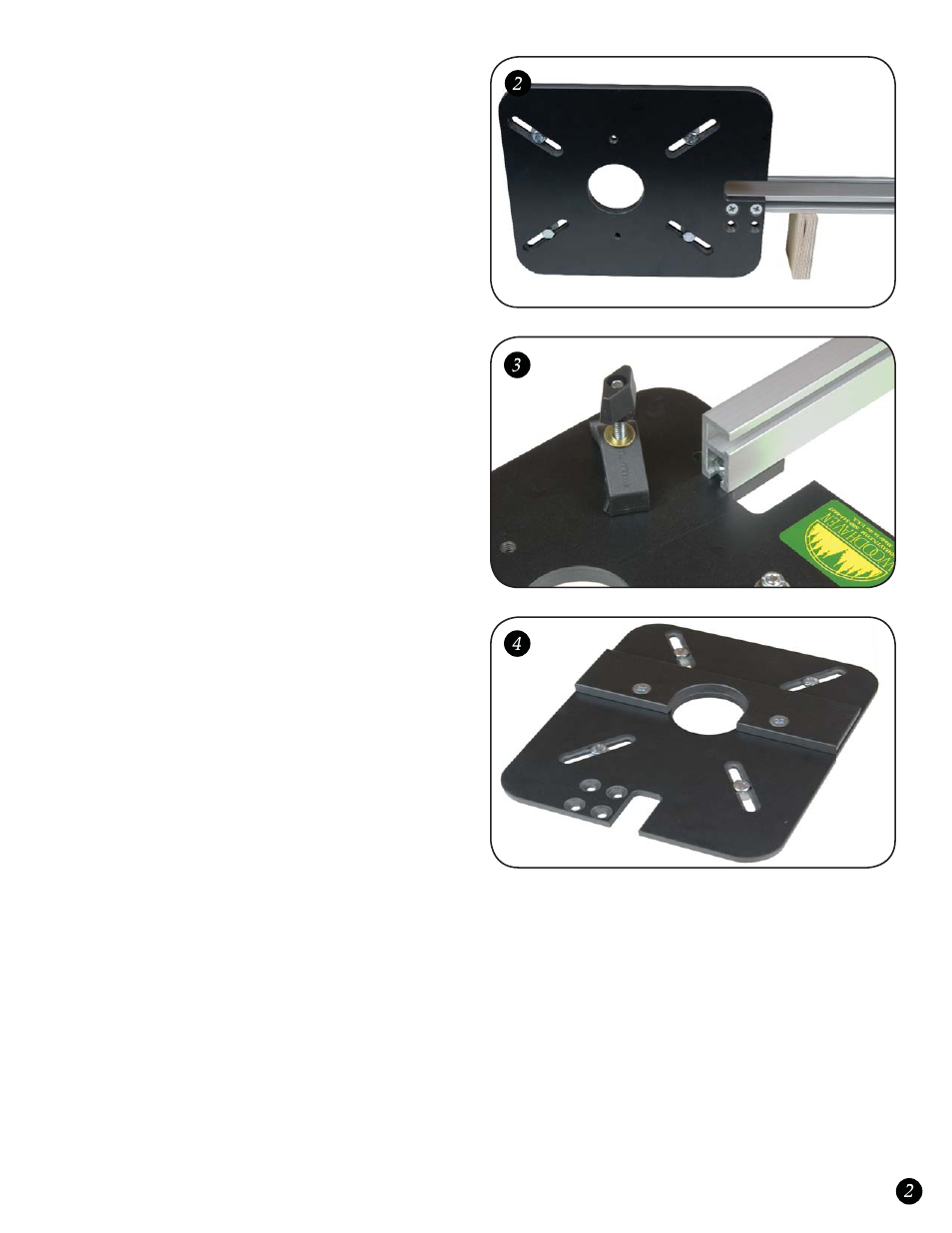 Woodhaven 3220: Oval Jig User Manual | Page 3 / 4
