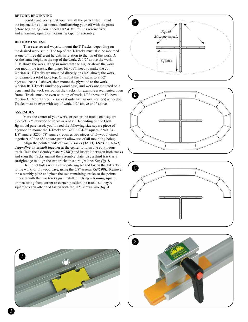 Woodhaven 3230-3250: Oval Jigs User Manual | Page 2 / 4