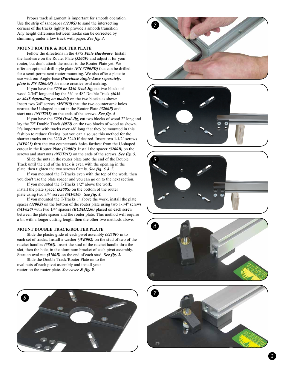 Woodhaven 3230-3250: Oval Jigs User Manual | Page 3 / 4