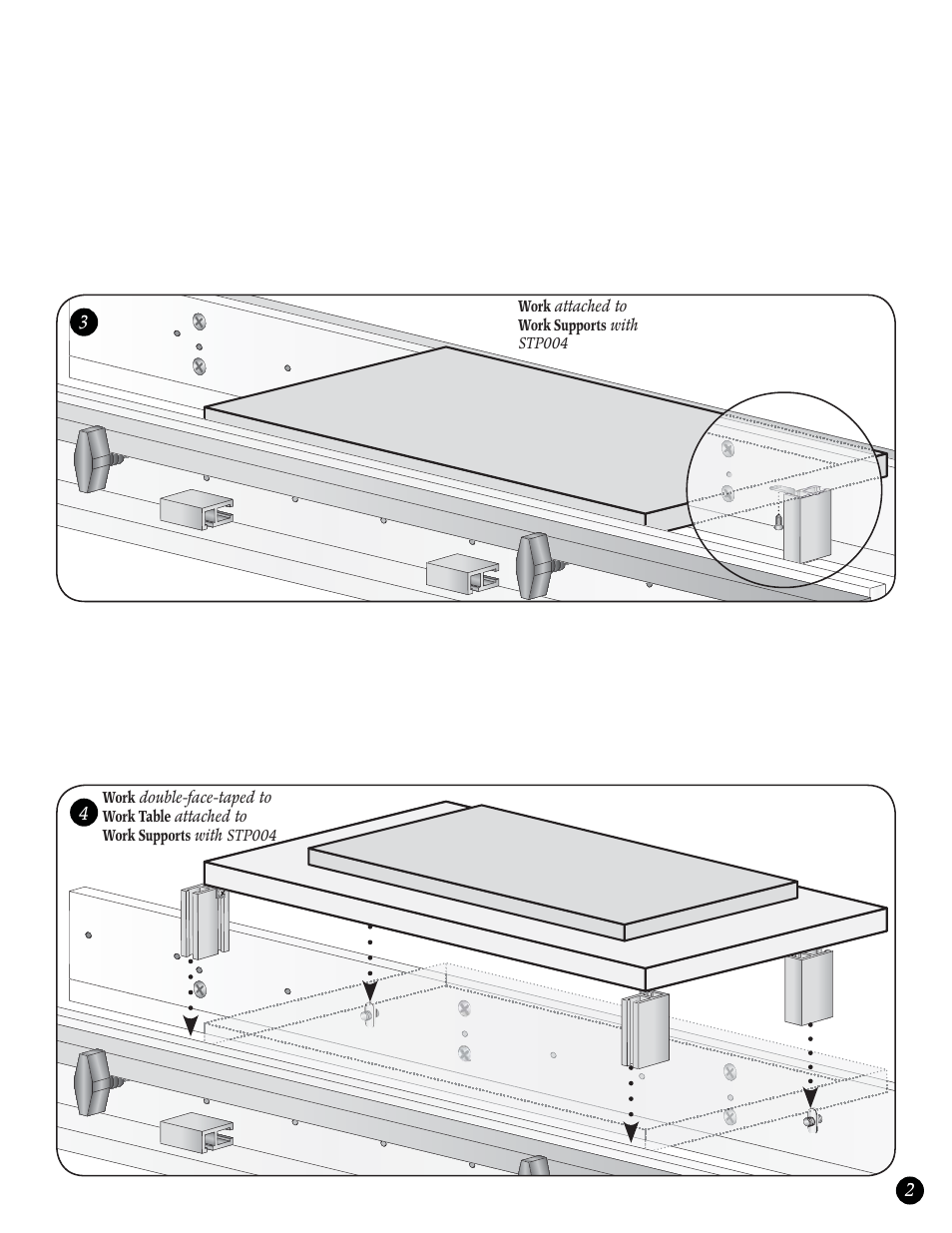 Woodhaven 3010: Rail Kit User Manual | Page 3 / 4