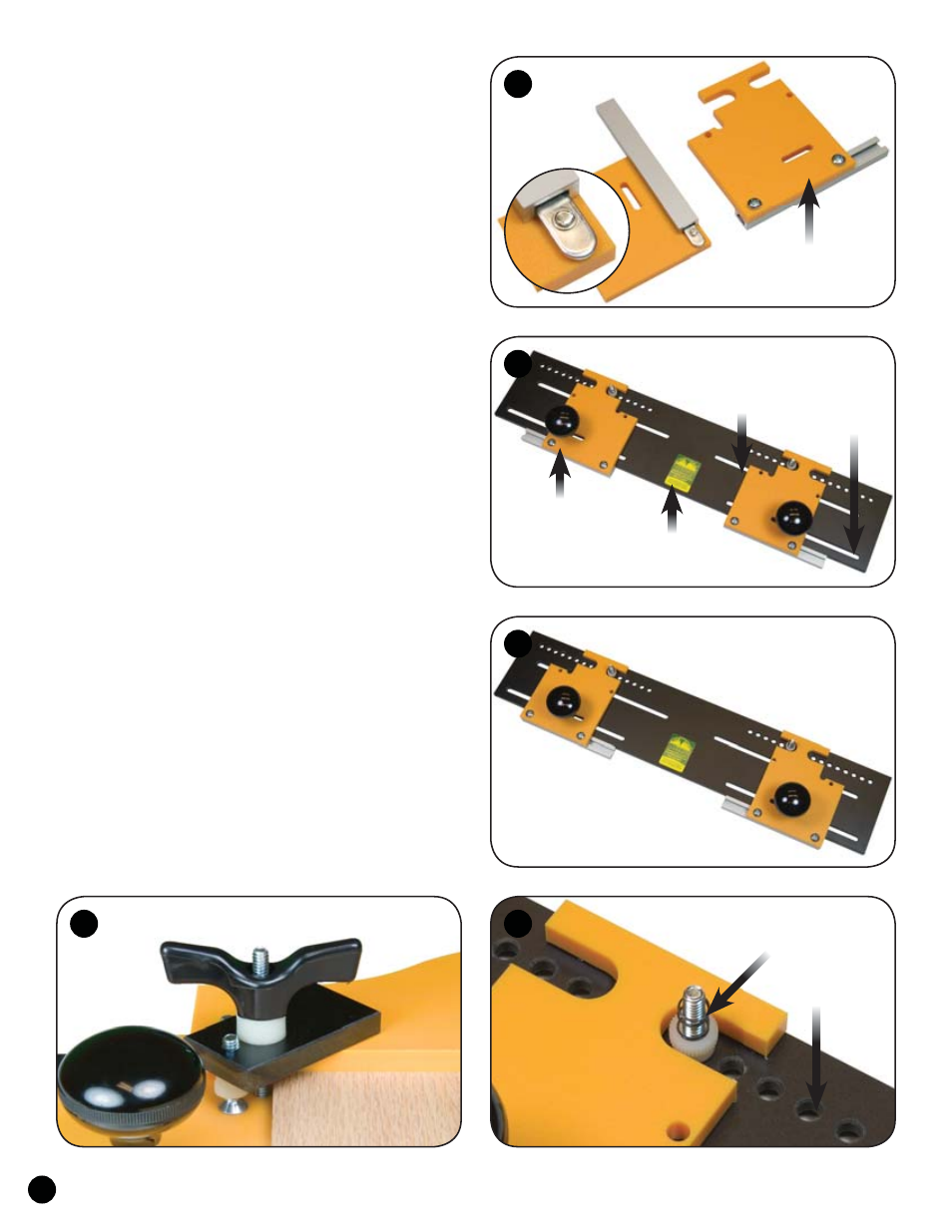 Rail setup panel setup | Woodhaven 5434: Frame and Panel Master User Manual | Page 2 / 4