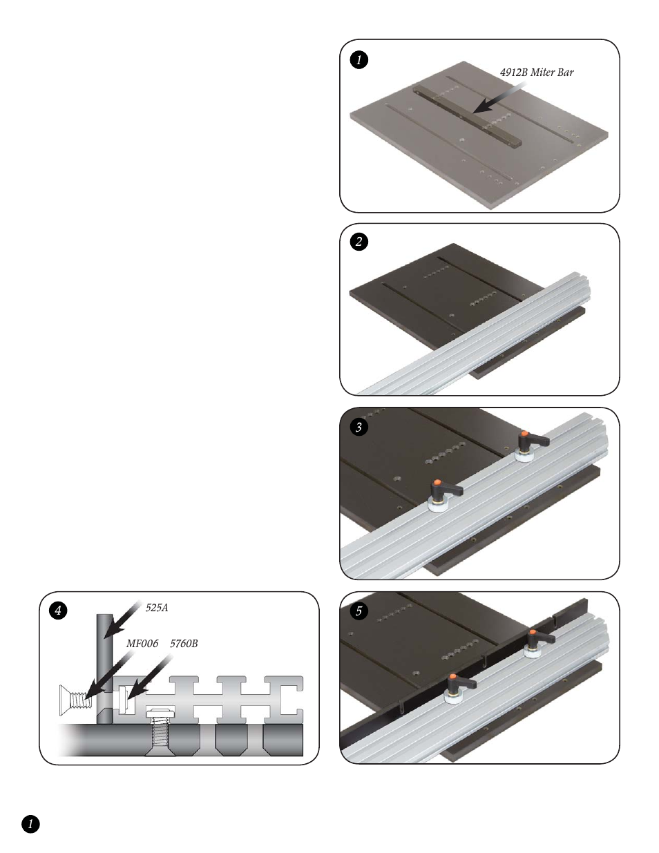 Woodhaven 524: Angled Coping Sled User Manual | Page 2 / 4