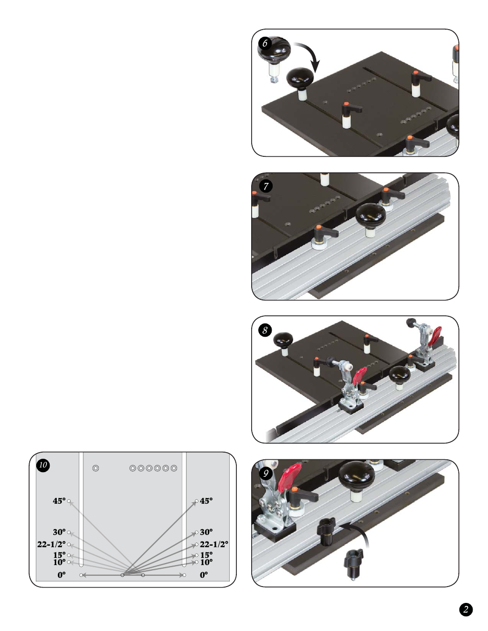 Woodhaven 524: Angled Coping Sled User Manual | Page 3 / 4