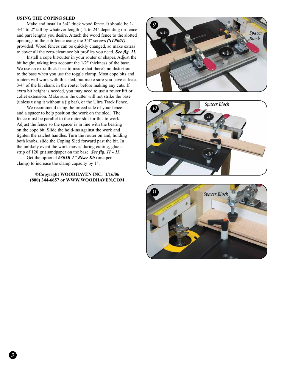 Woodhaven 526: Medium Coping Sled User Manual | Page 4 / 4