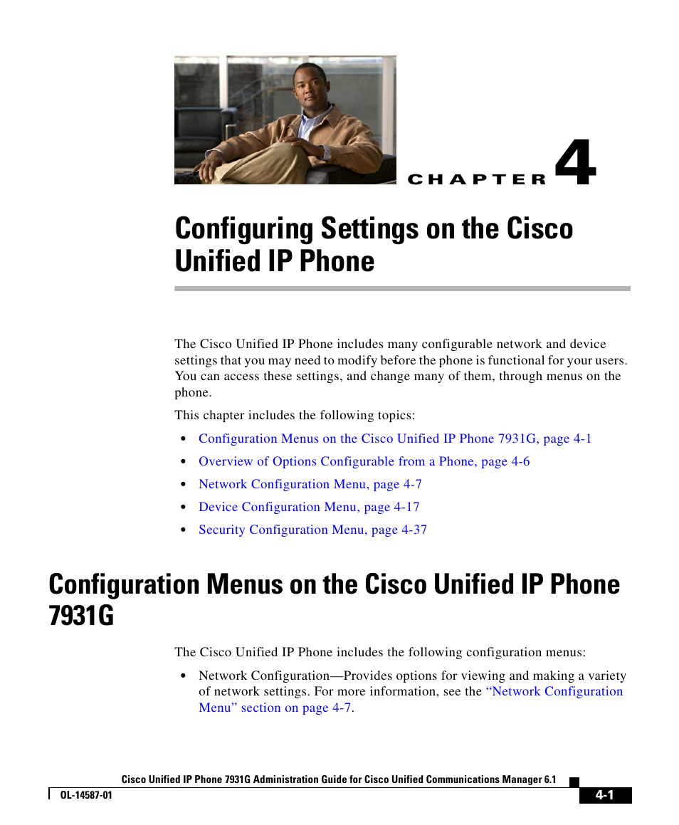 Cisco 7931G User Manual | 44 pages