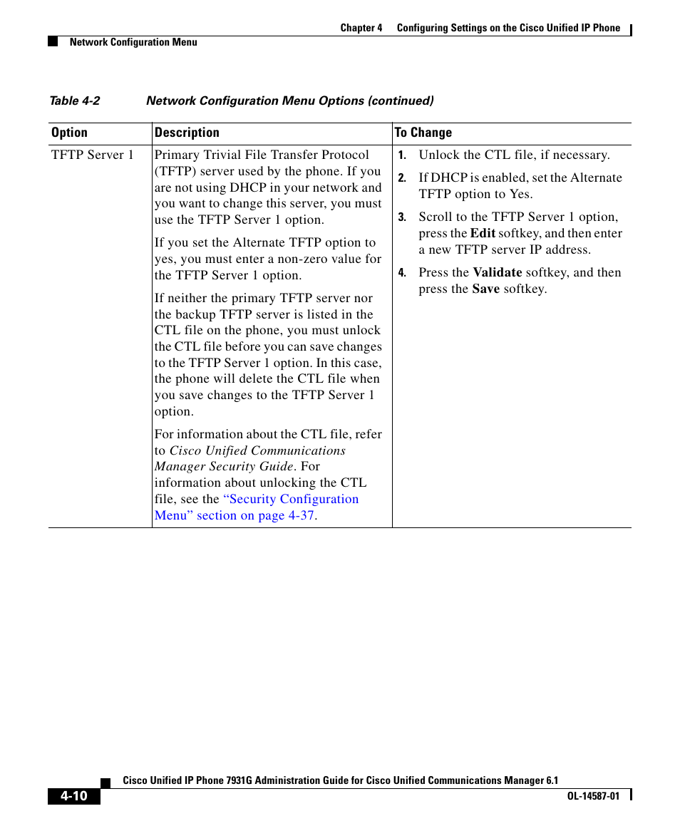 Cisco 7931G User Manual | Page 10 / 44