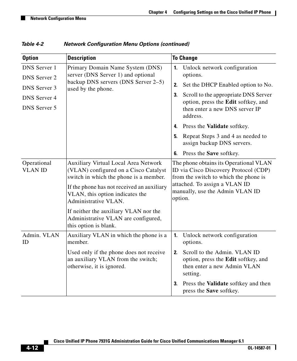 Cisco 7931G User Manual | Page 12 / 44