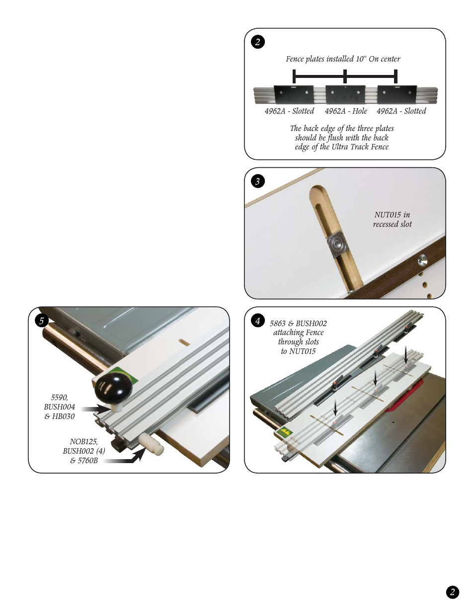 Woodhaven 4962: Taper Master User Manual | Page 3 / 4