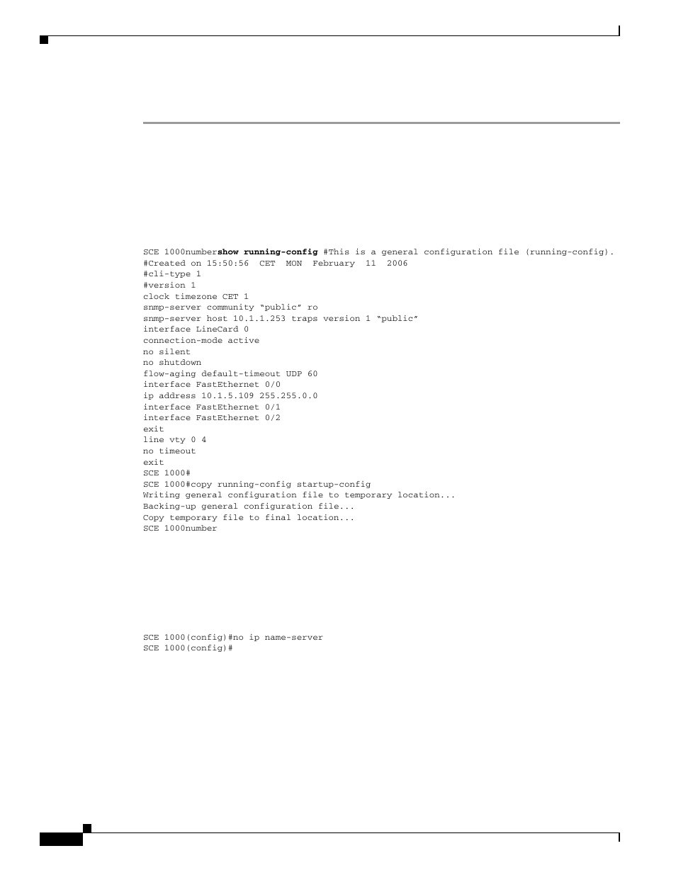 Examples, Example 1, Example 2 | Cisco OL-7822-06 User Manual | Page 56 / 64