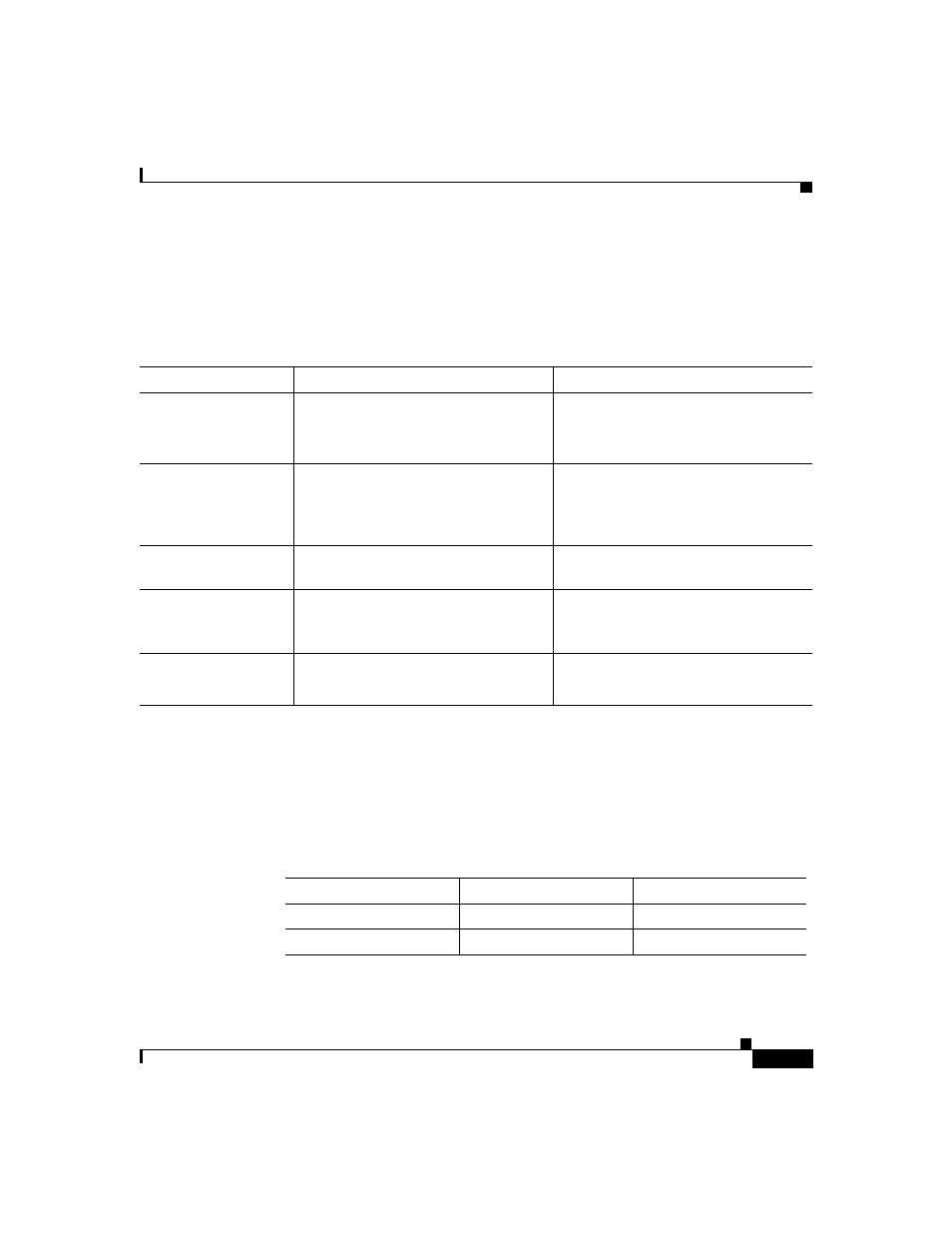 Module specifications, Disk specifications, Table a-5 | Table a-6 | Cisco 11500 Series User Manual | Page 119 / 206
