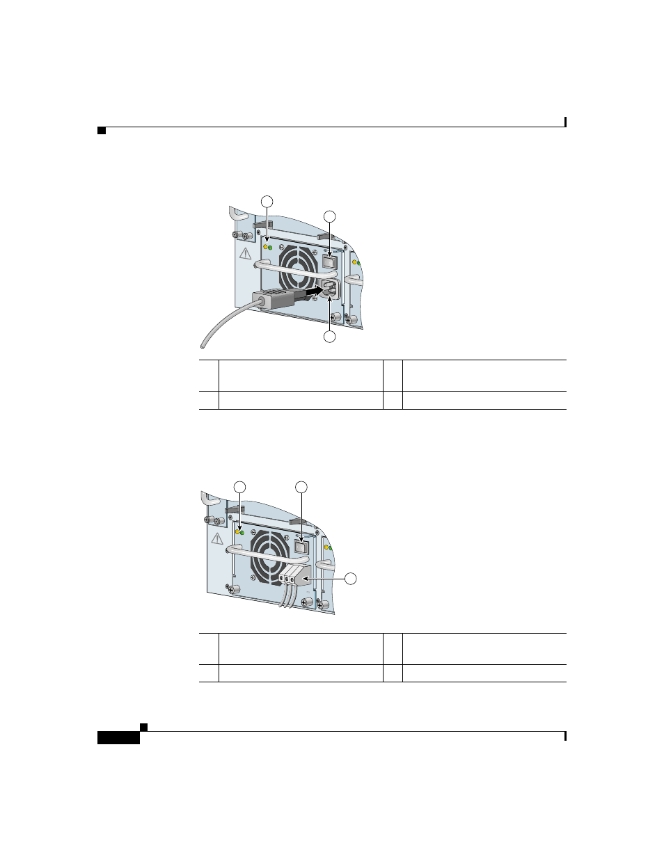 Figure c-2, Figure c-3, C-14 | Figure c-3 shows the dc power supply leds | Cisco 11500 Series User Manual | Page 144 / 206