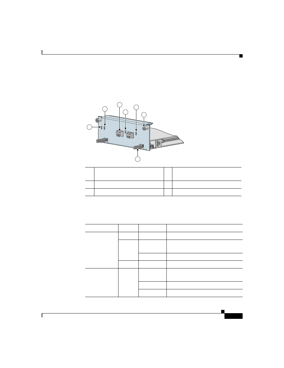 Figure 2-7, Table 2-4 | Cisco 11500 Series User Manual | Page 73 / 206