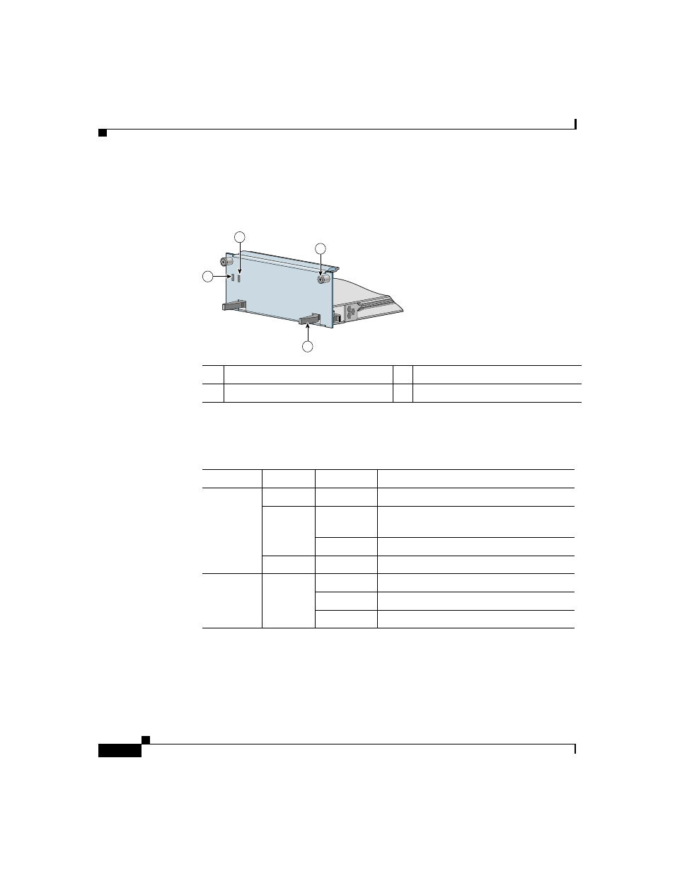 Figure 2-9, Table 2-6 | Cisco 11500 Series User Manual | Page 76 / 206