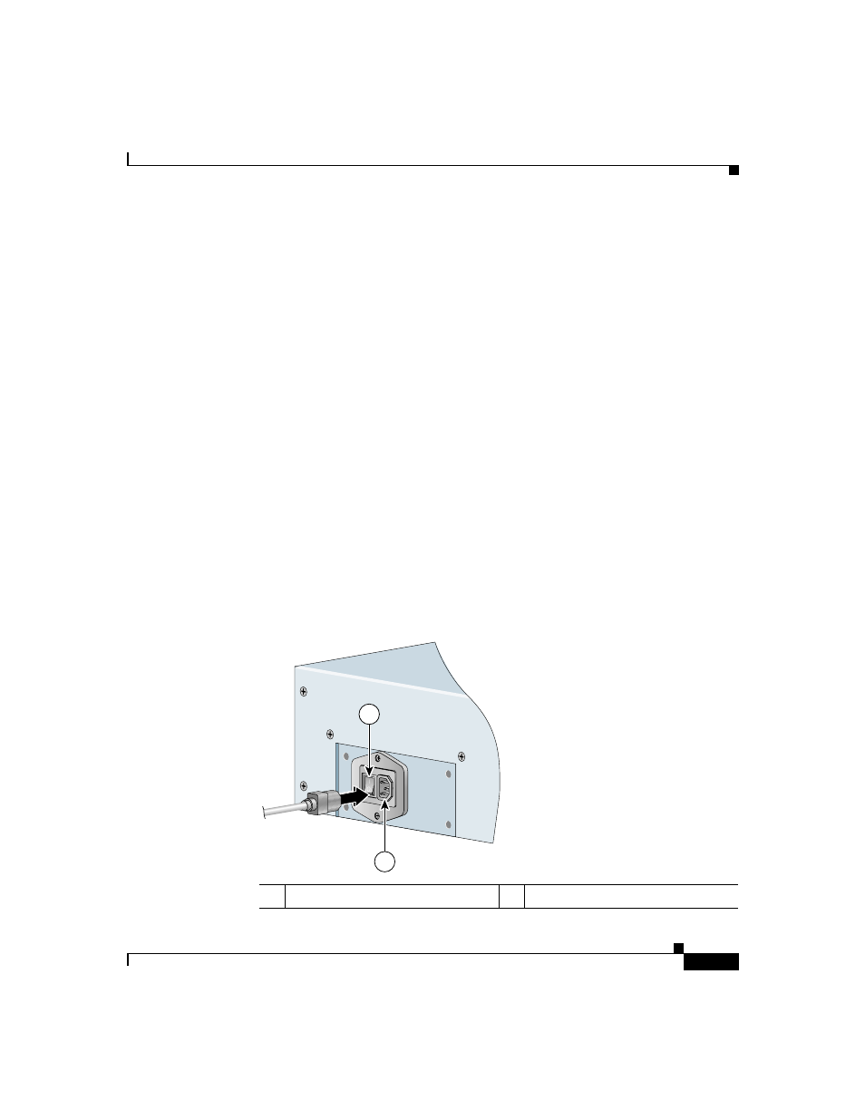 Connecting a css 11503 power cord, Connecting a css 11503 ac power cord, Figure 2-12 | Cisco 11500 Series User Manual | Page 83 / 206