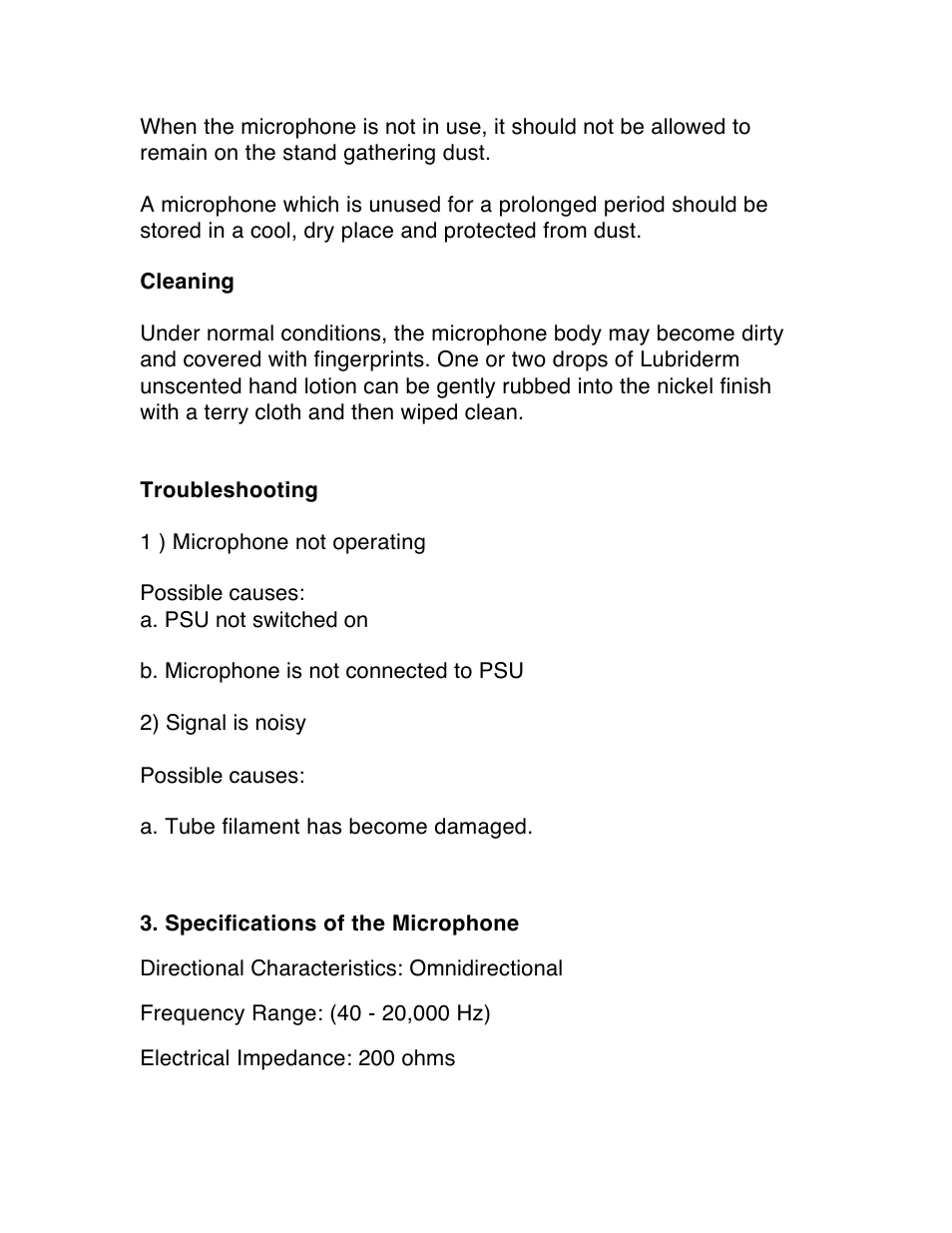 Wunder Audio CM50 User Manual | Page 5 / 6