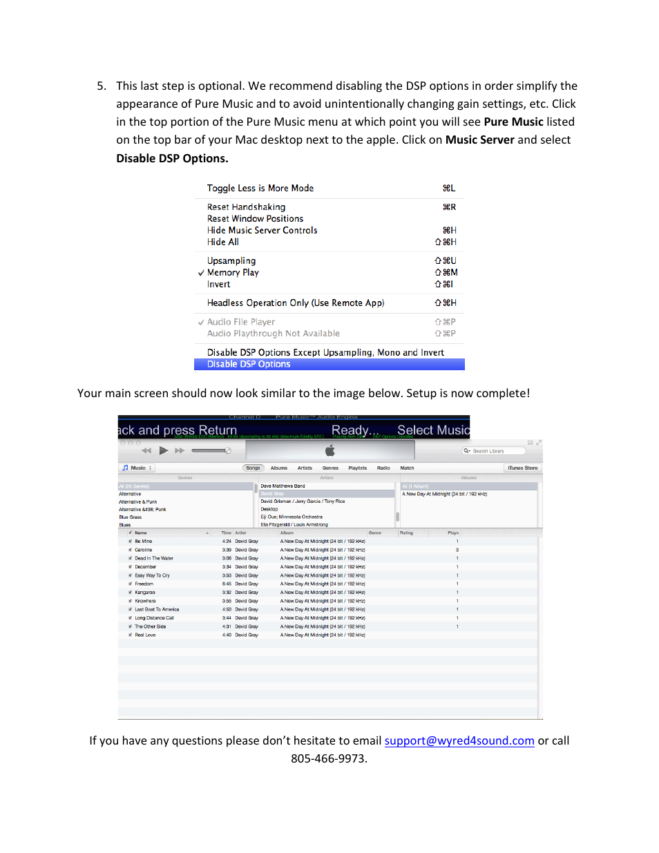 Wyred 4 Sound DSDse Pure User Manual | Page 4 / 4